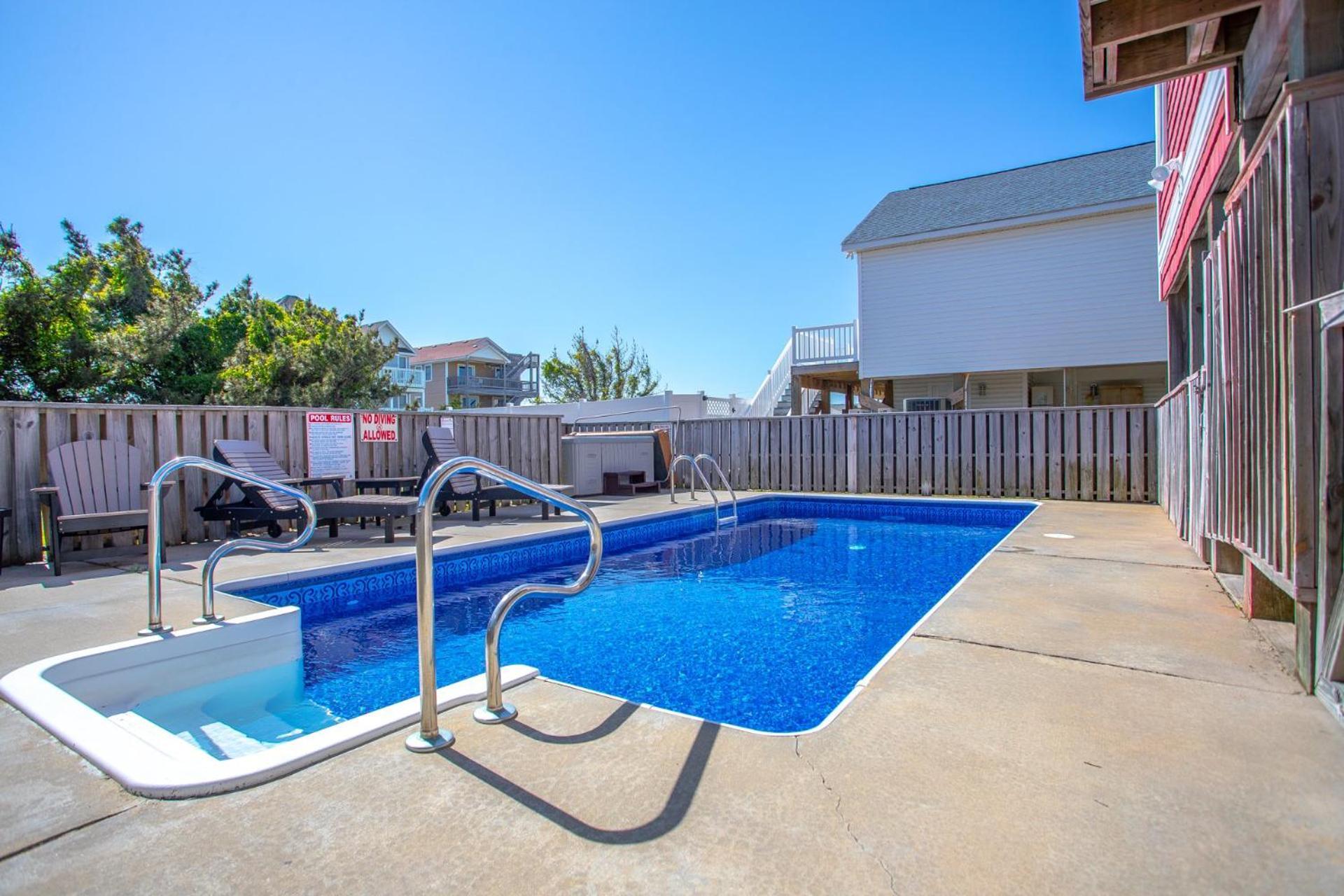 5067 The Diver Down 2 Min Walk To Beach Pool Villa Kill Devil Hills Exterior photo